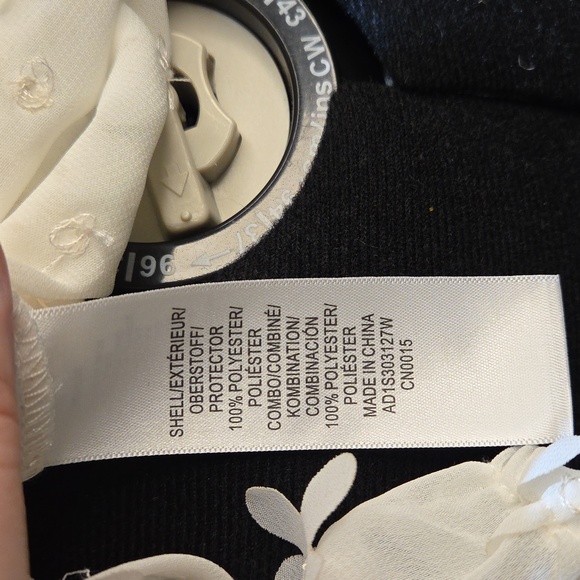 Nwt 1X Adrianna Papell White Floral Blouse - Picture 7 of 14